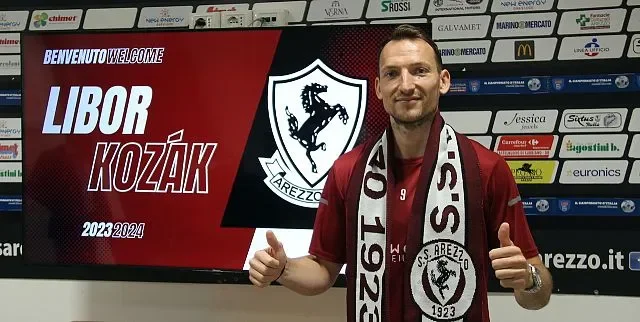 Il ritorno di Kozak, il gigante ceco va all'Arezzo