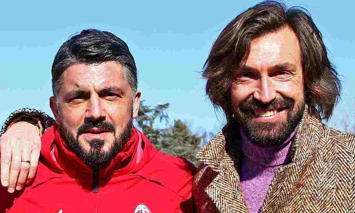 Pirlo e la lumaca di Gattuso: “Era enorme, dopo voleva picchiare tutti…”