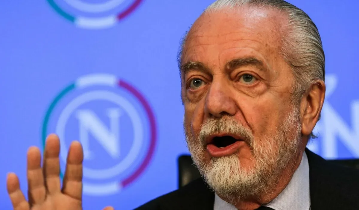 De Laurentiis contro tutti, anche Sky nel mirino: “Con voi non può parlare, con voi no” – [IL VIDEO]