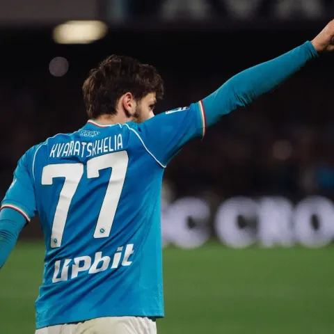 Napoli, il Barcellona in pressing su Kvaratskhelia: richiesta shock di De Laurentiis!