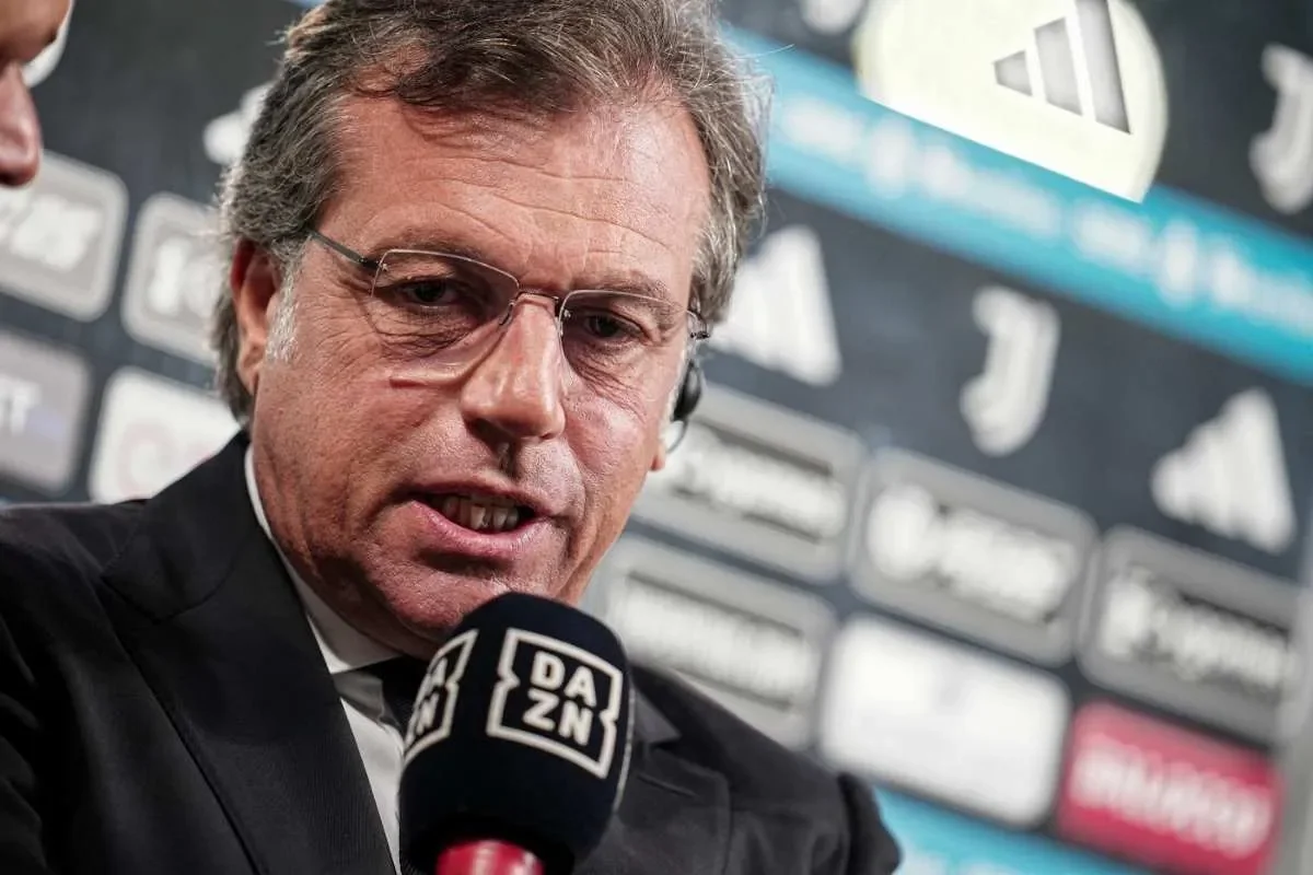 Crollo Juve a Firenze, Giuntoli: “Avanti con Thiago Motta…”